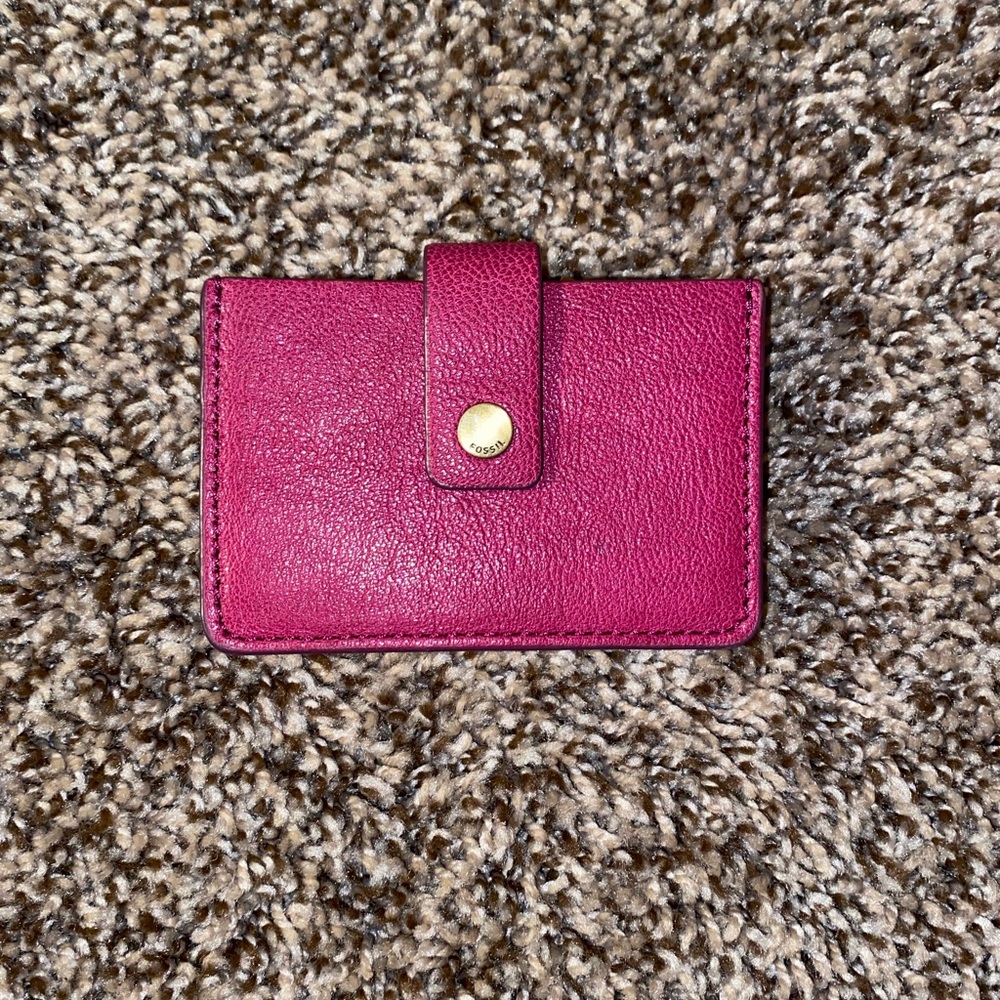 Fossil card holder